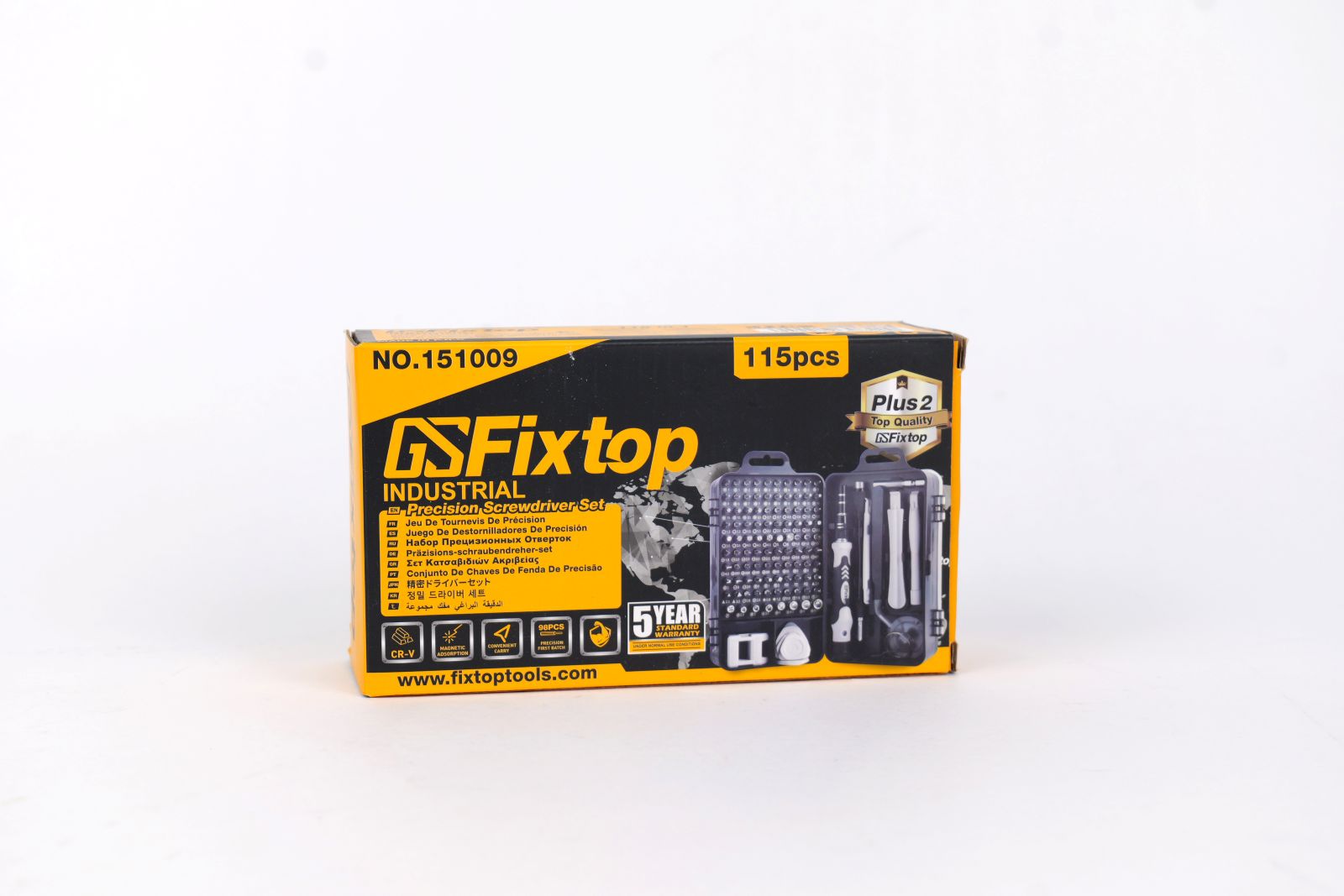 Couffret d'outillage de precision multifonctions-115 pieces